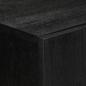 Preview: Sideboard Schwarz 60x33x75 cm Holzwerkstoff