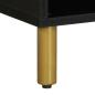Preview: TV-Schrank Schwarz 80x33x46 cm Holzwerkstoff
