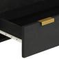 Preview: Highboard Schwarz 60x33x100 cm Holzwerkstoff