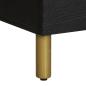 Preview: Highboard Schwarz 60x33x100 cm Holzwerkstoff