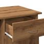 Preview: Schreibtisch Artisan-Eiche 100x50x76 cm Holzwerkstoff