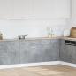 Preview: Schubunterschrank Betongrau 80x46x81,5 cm Holzwerkstoff