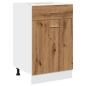 Preview: Schubunterschrank Artisan-Eiche 50x46x81,5 cm Holzwerkstoff