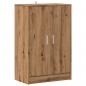 Preview: Schuhschrank Artisan-Eiche 60x35x92 cm Holzwerkstoff