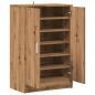 Preview: Schuhschrank Artisan-Eiche 60x35x92 cm Holzwerkstoff