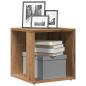 Preview: ARDEBO.de - Beistelltisch Artisan-Eiche 33x33x34 cm Holzwerkstoff