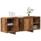 Preview: ARDEBO.de - TV-Schrank Altholz-Optik 130x35x50 cm Holzwerkstoff