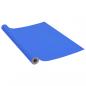 Preview: Selbstklebende Möbelfolie Hochglanz-Blau 500x90 cm PVC