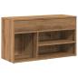 Preview: Schuhbank Artisan-Eiche 80x30x45 cm Holzwerkstoff