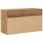 Preview: Schuhbank Artisan-Eiche 80x30x45 cm Holzwerkstoff