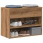 Preview: ARDEBO.de - Schuhbank Artisan-Eiche 60x30x45 cm Holzwerkstoff