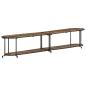 Preview: ARDEBO.de - TV-Regal 200x42x40 cm Altholz Massiv