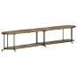 Preview: TV-Regal 200x42x40 cm Altholz Massiv