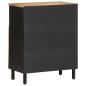 Preview: Sideboard 60x33,5x75 cm Raues Mangoholz