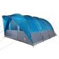 Preview: Tunnelzelt 5 Personen Blau Wasserdicht