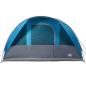 Preview: Tunnelzelt 5 Personen Blau Wasserdicht