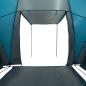 Preview: Tunnelzelt 5 Personen Blau Wasserdicht