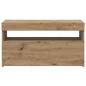 Preview: TV-Schrank mit LED-Leuchten Artisan-Eiche 75x35x40 cm