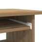 Preview: Schreibtisch Artisan-Eiche 80x45x74 cm Holzwerkstoff