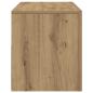 Preview: TV-Schrank mit LED-Leuchten Artisan-Eiche 90x35x40 cm