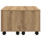 Preview: Couchtisch Artisan-Eiche 60x60x38 cm Holzwerkstoff