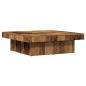 Preview: Couchtisch Altholz-Optik 90x90x28 cm Holzwerkstoff