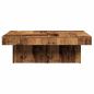 Preview: Couchtisch Altholz-Optik 90x90x28 cm Holzwerkstoff
