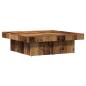 Preview: Couchtisch Altholz-Optik 90x90x28 cm Holzwerkstoff