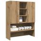Preview: ARDEBO.de - Waschmaschinenschrank Artisan-Eiche 70,5x25,5x90 cm