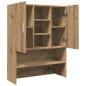Preview: Waschmaschinenschrank Artisan-Eiche 70,5x25,5x90 cm