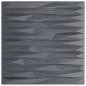 Preview: Wandpaneele 48 Stk. Grau 50x50 cm XPS 12 m² Stein