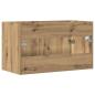 Preview: Waschbeckenunterschrank Artisan-Eiche 80x38,5x46 Holzwerkstoff