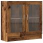 Preview: Bücherschrank Altholz-Optik 82,5x30,5x80 cm Holzwerkstoff