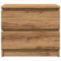 Preview: Nachttische 2 Stk. Artisan-Eiche 50x40x43,5 cm Holzwerkstoff