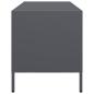 Preview: TV-Schrank Anthrazit 68x39x43,5 cm Kaltgewalzter Stahl