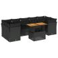 Preview: 8-tlg. Garten-Sofagarnitur mit Kissen Schwarz Poly Rattan