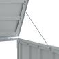 Preview: Mülltonnenbox für 1 Tonne Anthrazit 72x81x115 cm Stahl