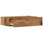 Preview: TV-Schrank mit LED-Leuchten Altholz-Optik 60x35x15,5 cm