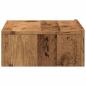 Preview: TV-Schrank mit LED-Leuchten Altholz-Optik 60x35x15,5 cm