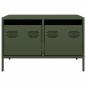 Preview: TV-Schrank Olivgrün 68x50x43,5 cm Kaltgewalzter Stahl