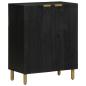 Preview: 3-tlg. Sideboards Schwarz Holzwerkstoff