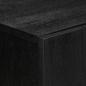 Preview: 3-tlg. Sideboards Schwarz Holzwerkstoff
