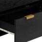 Preview: 3-tlg. Sideboards Schwarz Holzwerkstoff