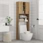 Preview: Waschmaschinenschrank Artisan-Eiche 64x25,5x190 cm