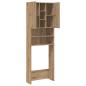 Preview: Waschmaschinenschrank Artisan-Eiche 64x25,5x190 cm