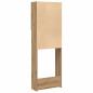 Preview: Waschmaschinenschrank Artisan-Eiche 64x25,5x190 cm