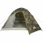 Preview: Kuppel-Campingzelt 3 Personen Tarnmuster Wasserdicht