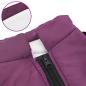 Preview: Hundemantel mit Geschirr Wasserdicht Reflektierend Lila 2XL