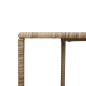 Preview: 10-tlg. Garten-Sofagarnitur mit Kissen Beige Poly Rattan