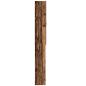 Preview: Waschmaschinenschrank Altholz-Optik 64x25,5x190 cm